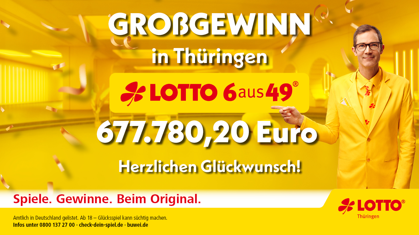 Großgewinn in Thüringen