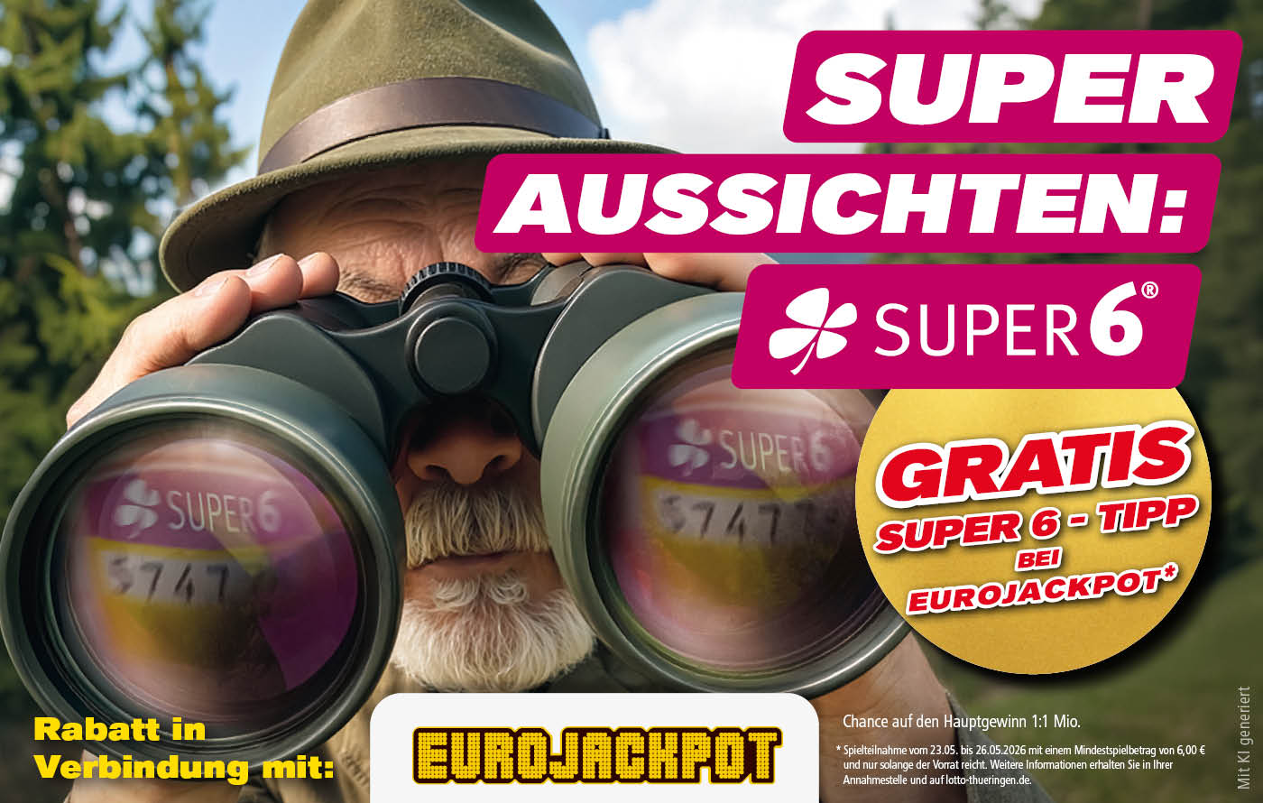 Rabattaktion SUPER 6