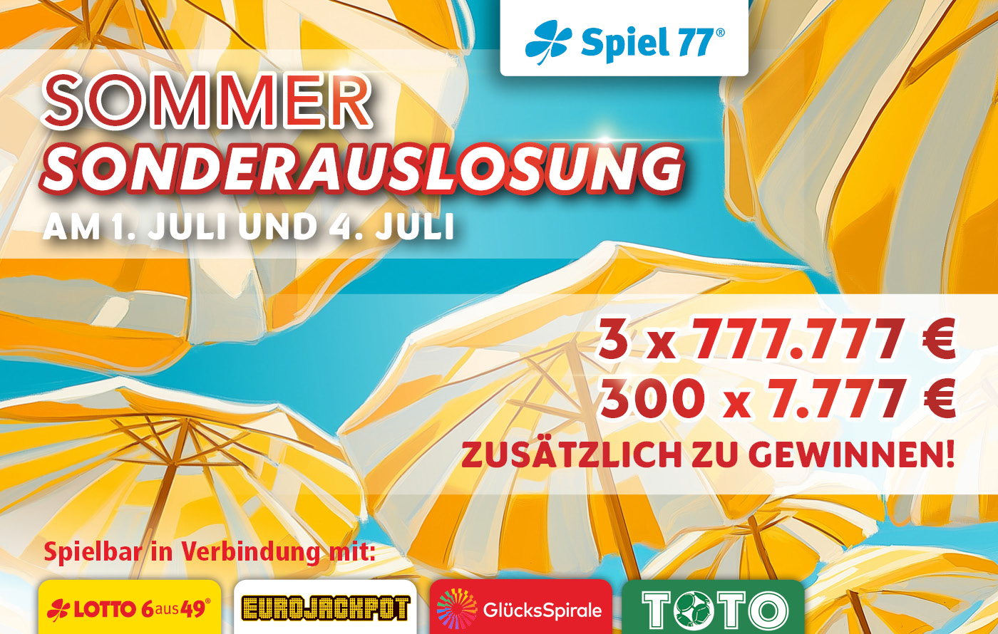 Sonderauslosung LOTTO