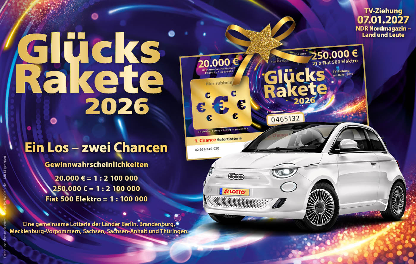 Die GlücksRakete 2026