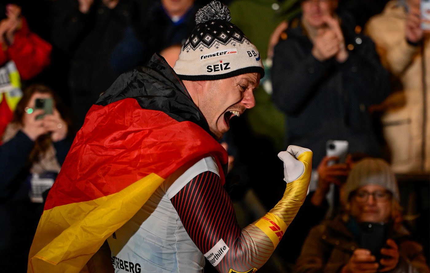 Siegestaumel bei der WM in Winterberg 2023